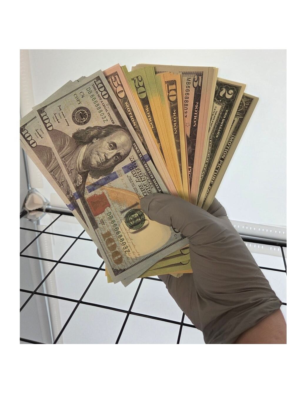 Movie Prop Paper Money 2000s Double Sided Print New Condition Many Denominations